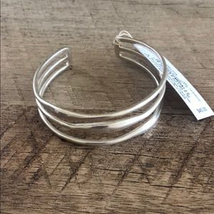 NWT Silver Cuff Bracelet